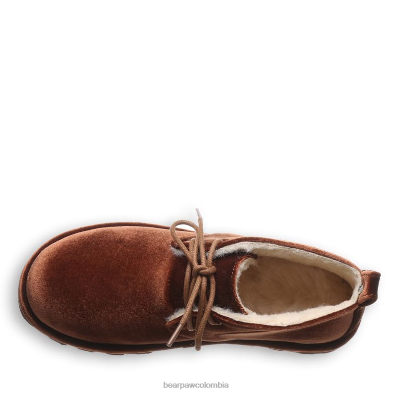 BEARPAW 8B2H158 botas terciopelo carmel mujer cielo