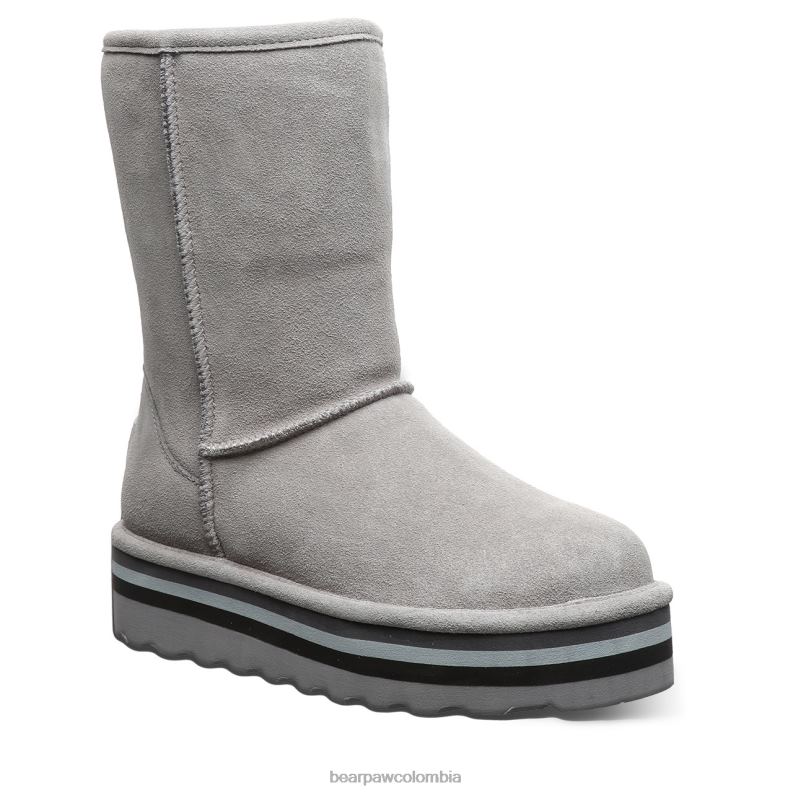 BEARPAW 8B2H159 botas gris mujer ella retro