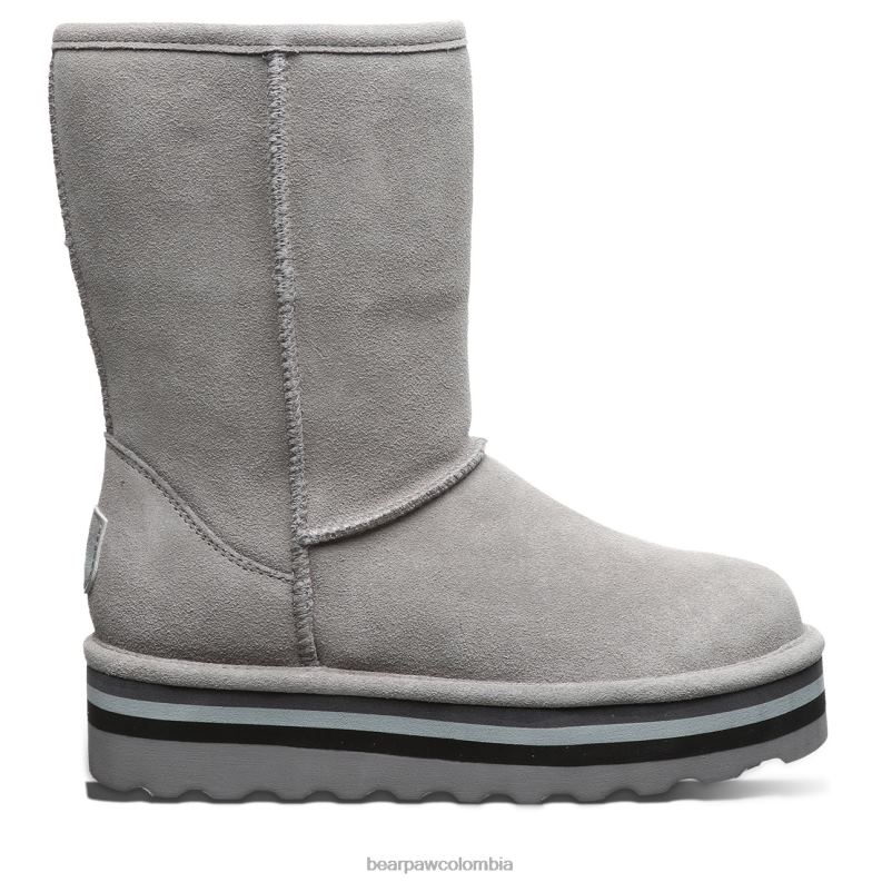 BEARPAW 8B2H159 botas gris mujer ella retro