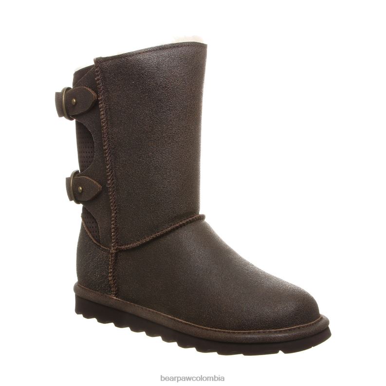 BEARPAW 8B2H160 botas castaño angustiado mujer clara
