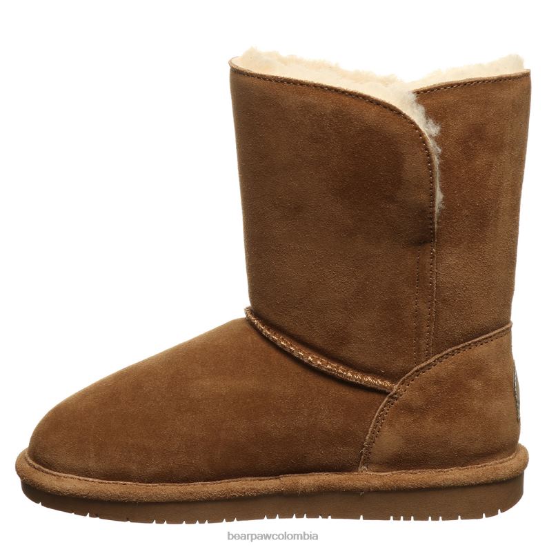 BEARPAW 8B2H161 botas nuez dura mujer abigail