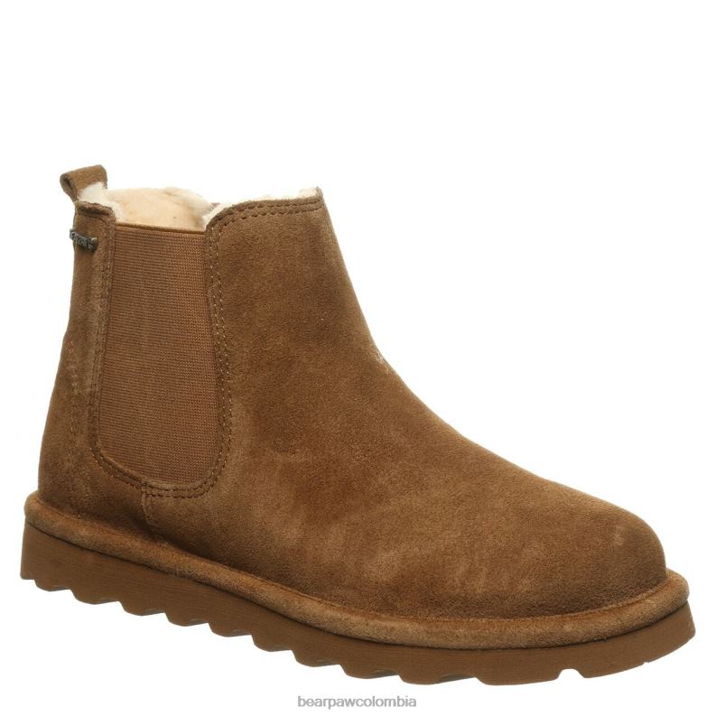 BEARPAW 8B2H163 botas nuez dura mujer dibujó