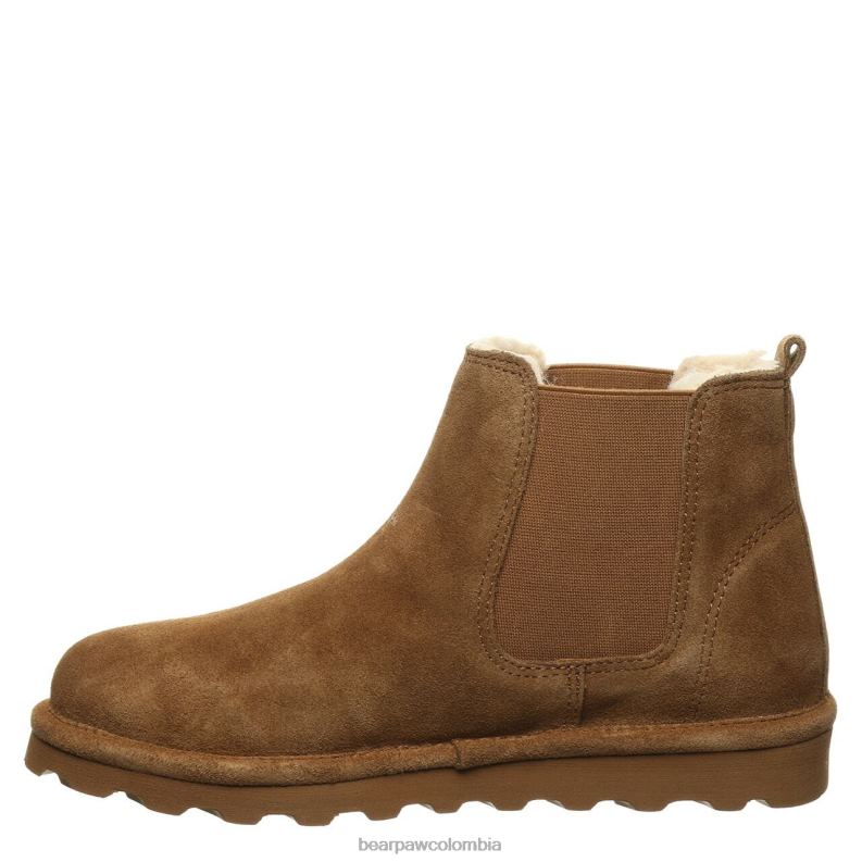 BEARPAW 8B2H163 botas nuez dura mujer dibujó