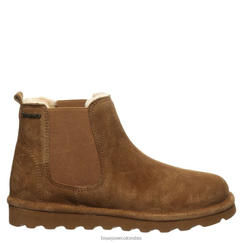 BEARPAW 8B2H163 botas nuez dura mujer dibujó