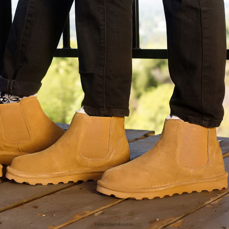 BEARPAW 8B2H163 botas nuez dura mujer dibujó