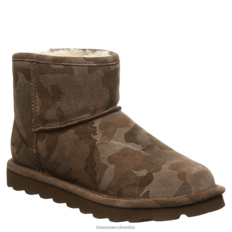 BEARPAW 8B2H164 botas camuflaje terrestre mujer aleesa exotica