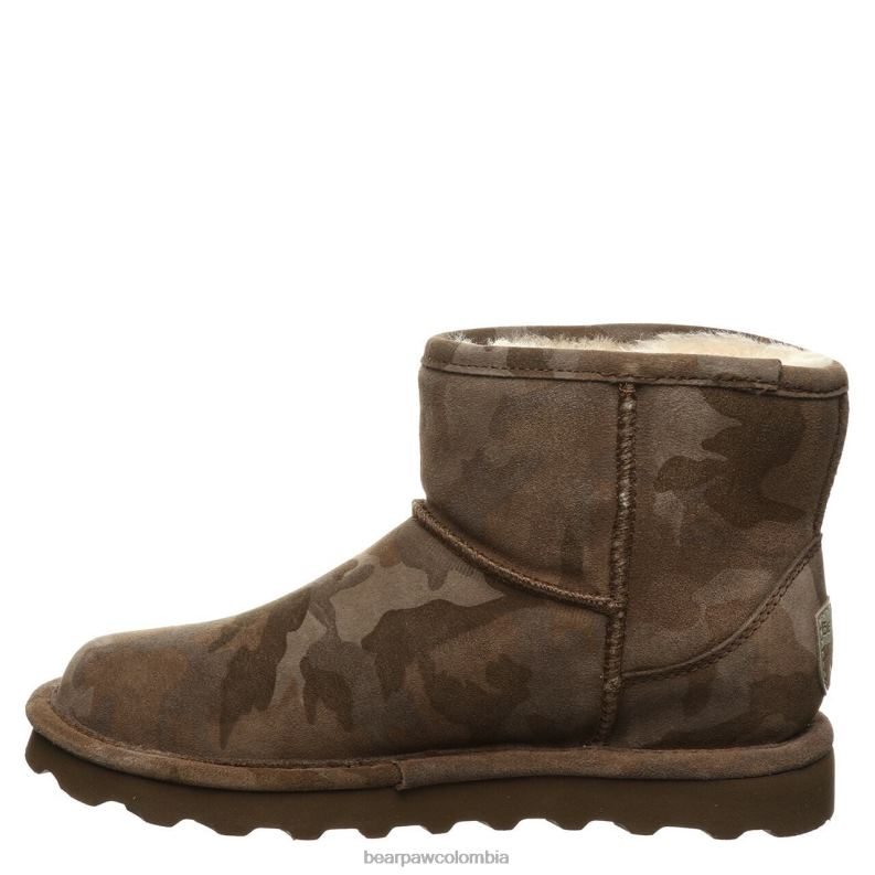 BEARPAW 8B2H164 botas camuflaje terrestre mujer aleesa exotica