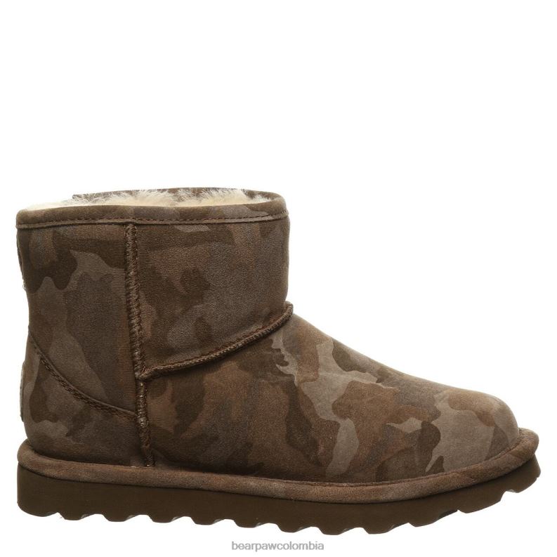 BEARPAW 8B2H164 botas camuflaje terrestre mujer aleesa exotica