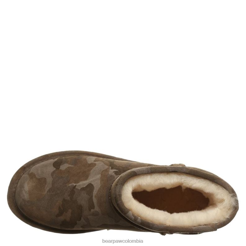 BEARPAW 8B2H164 botas camuflaje terrestre mujer aleesa exotica
