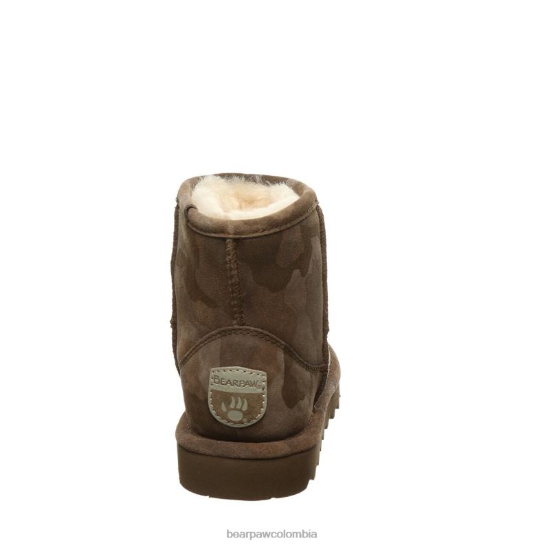 BEARPAW 8B2H164 botas camuflaje terrestre mujer aleesa exotica