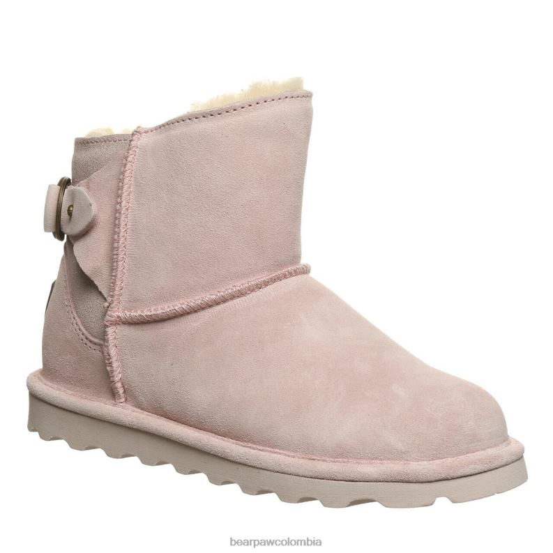 BEARPAW 8B2H166 botas caviar rosa mujer betty