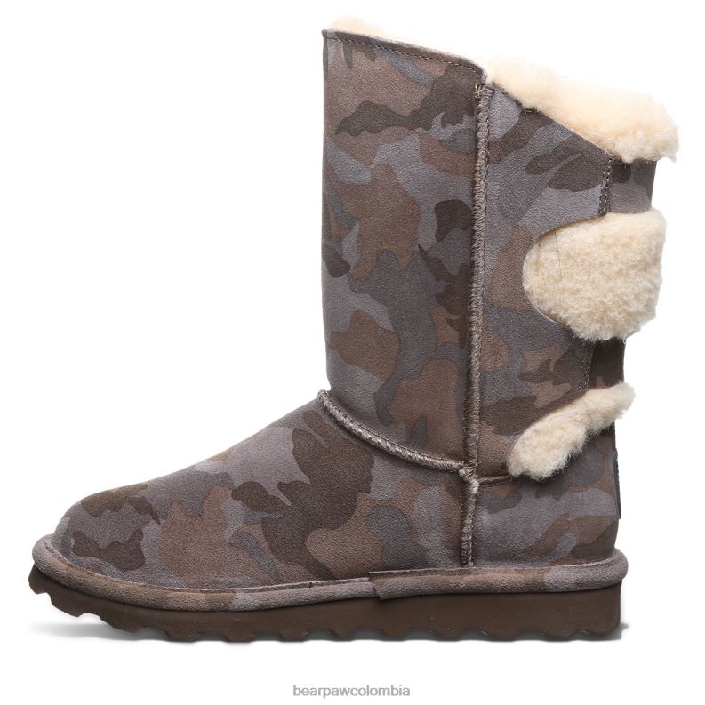 BEARPAW 8B2H170 botas camuflaje terrestre mujer eloise