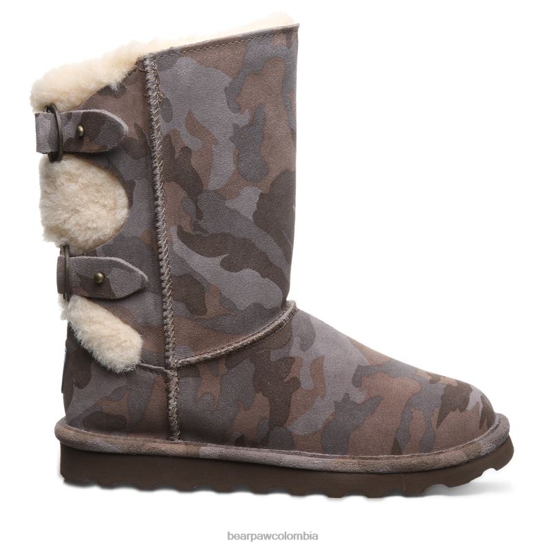 BEARPAW 8B2H170 botas camuflaje terrestre mujer eloise