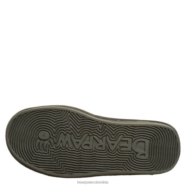 BEARPAW 8B2H176 botas gris mujer tejer alto
