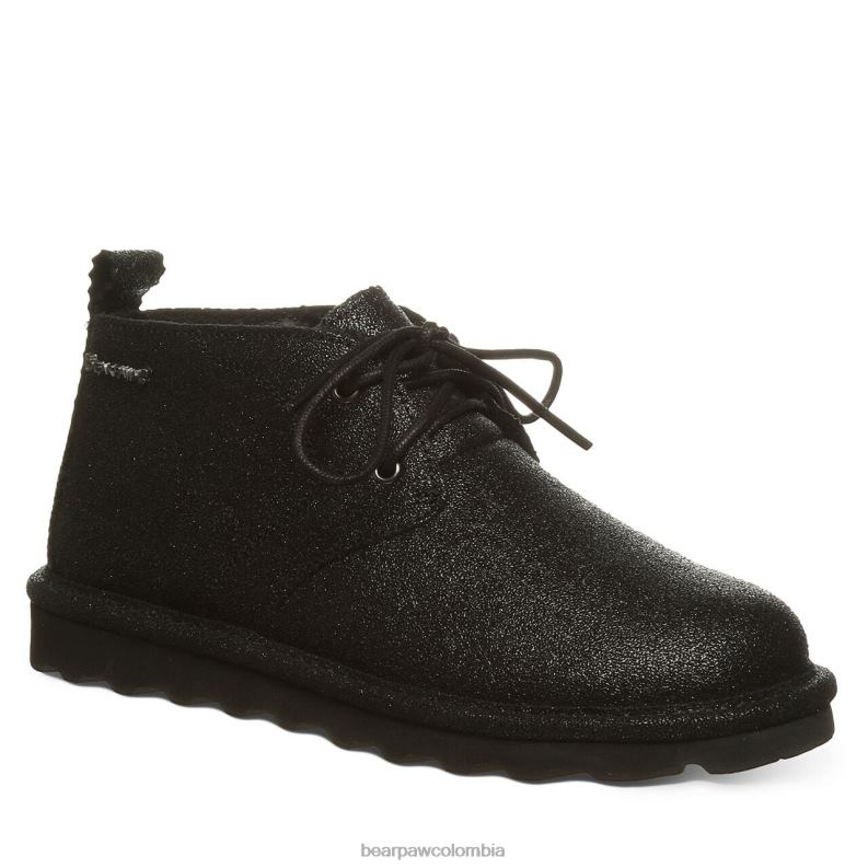 BEARPAW 8B2H179 botas caviar negro mujer skye exótico