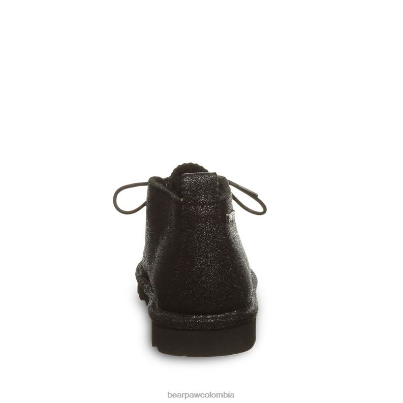 BEARPAW 8B2H179 botas caviar negro mujer skye exótico