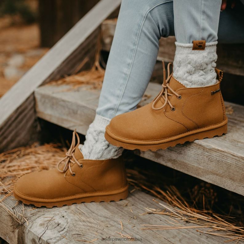 BEARPAW 8B2H181 botas nuez dura mujer skye vegano