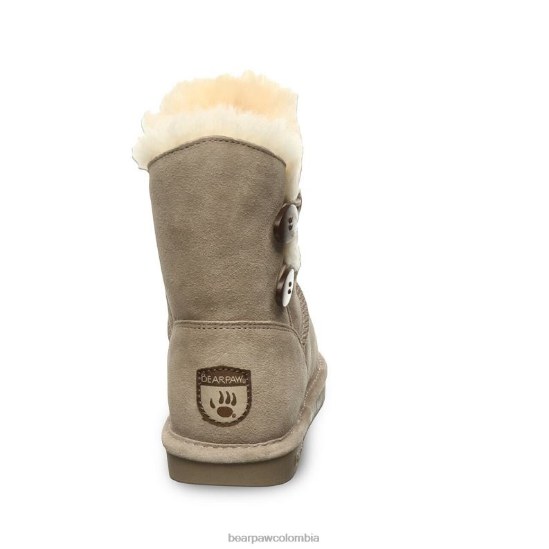 BEARPAW 8B2H184 botas champiñón mujer rosalina