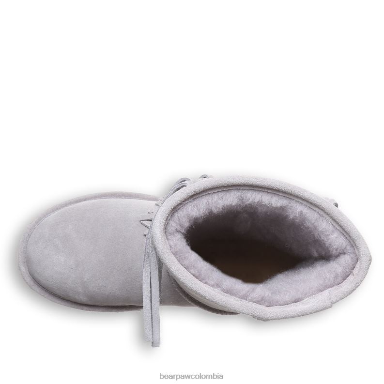 BEARPAW 8B2H18 botas niebla gris mujer cherilyn