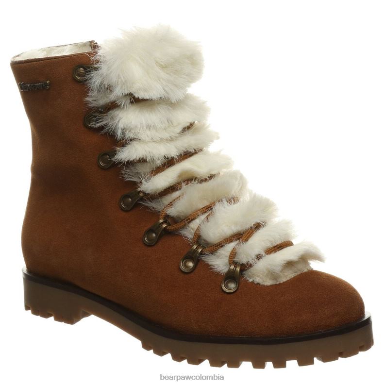 BEARPAW 8B2H194 botas coñac mujer vanna