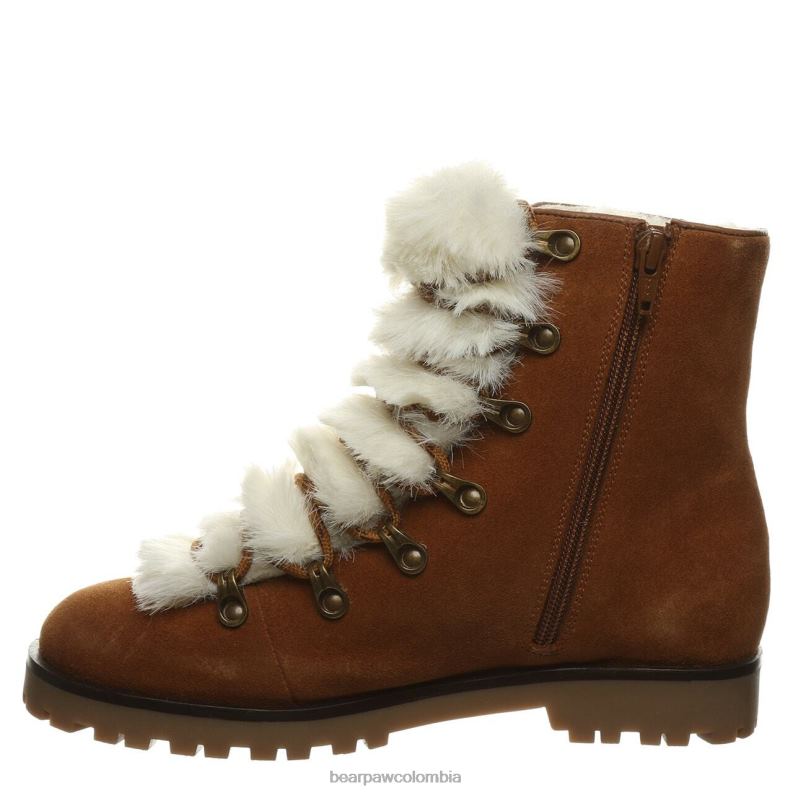 BEARPAW 8B2H194 botas coñac mujer vanna