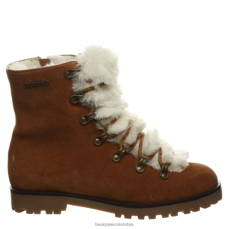 BEARPAW 8B2H194 botas coñac mujer vanna