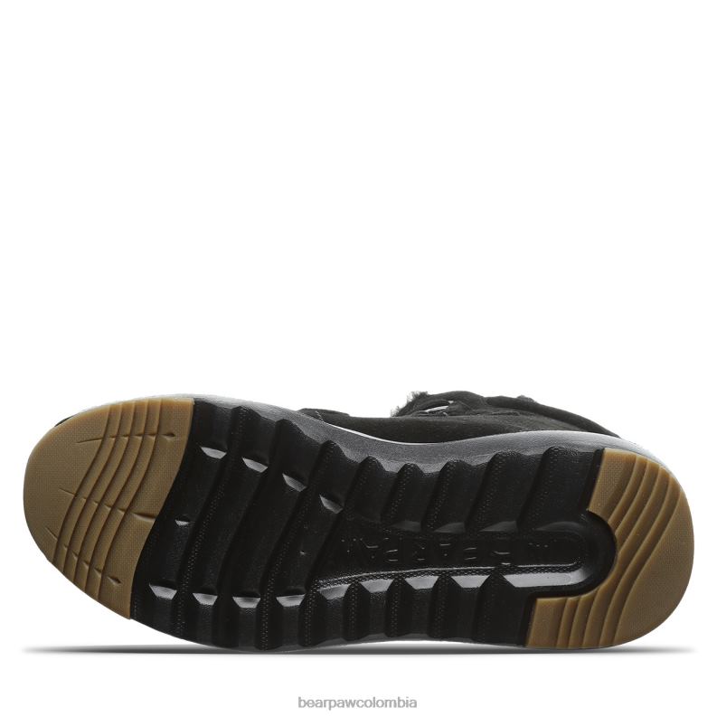 BEARPAW 8B2H19 botas negro mujer tira