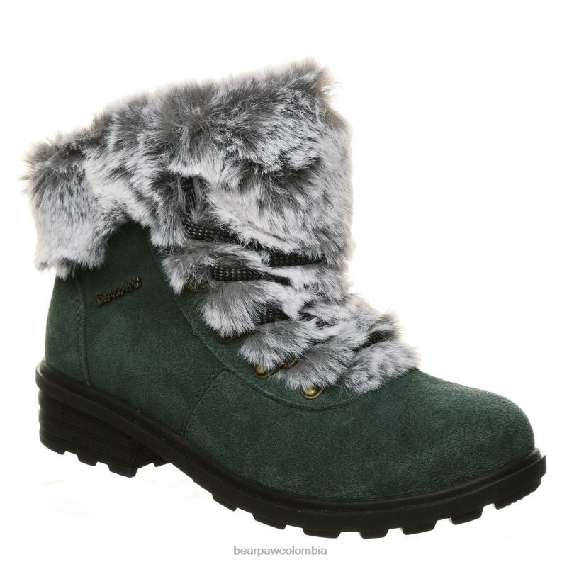 BEARPAW 8B2H201 botas verde oscuro mujer serenidad