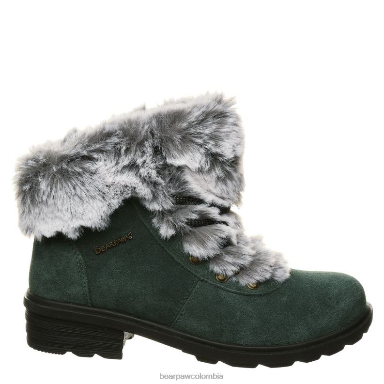 BEARPAW 8B2H201 botas verde oscuro mujer serenidad
