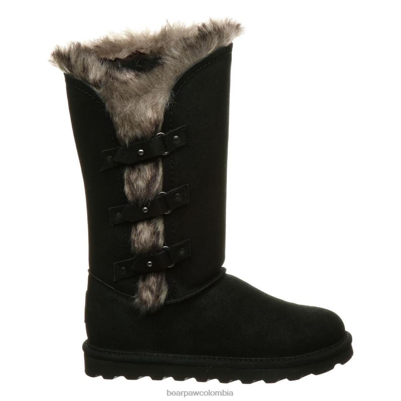 BEARPAW 8B2H210 botas negro envejecido mujer esmeril