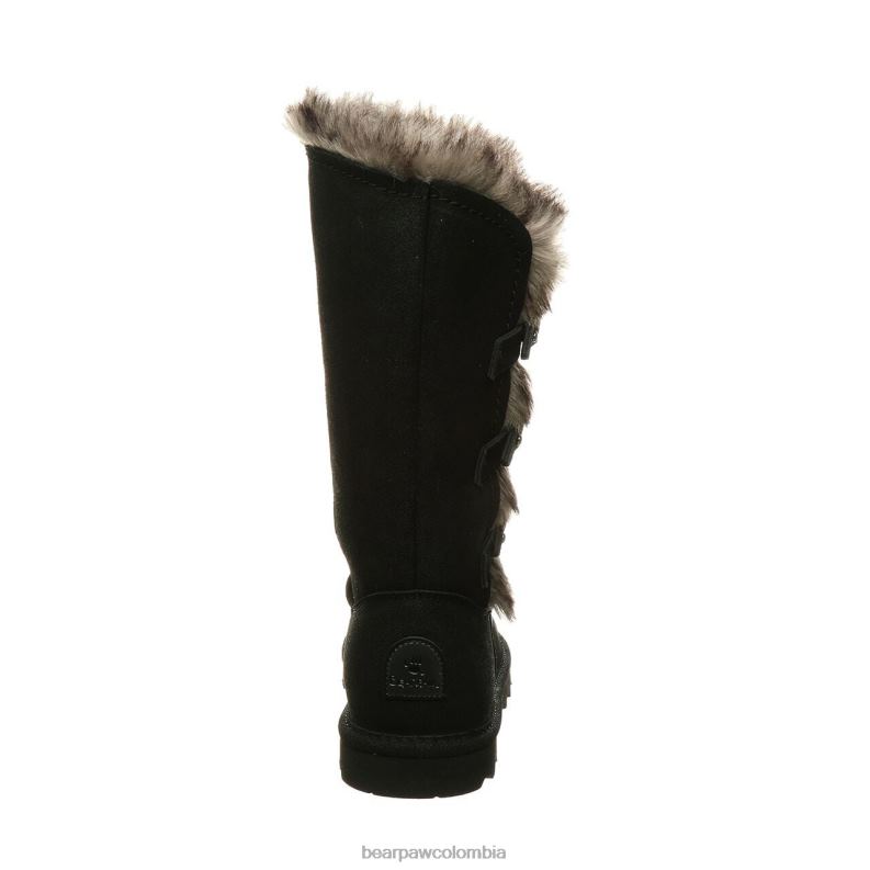 BEARPAW 8B2H210 botas negro envejecido mujer esmeril