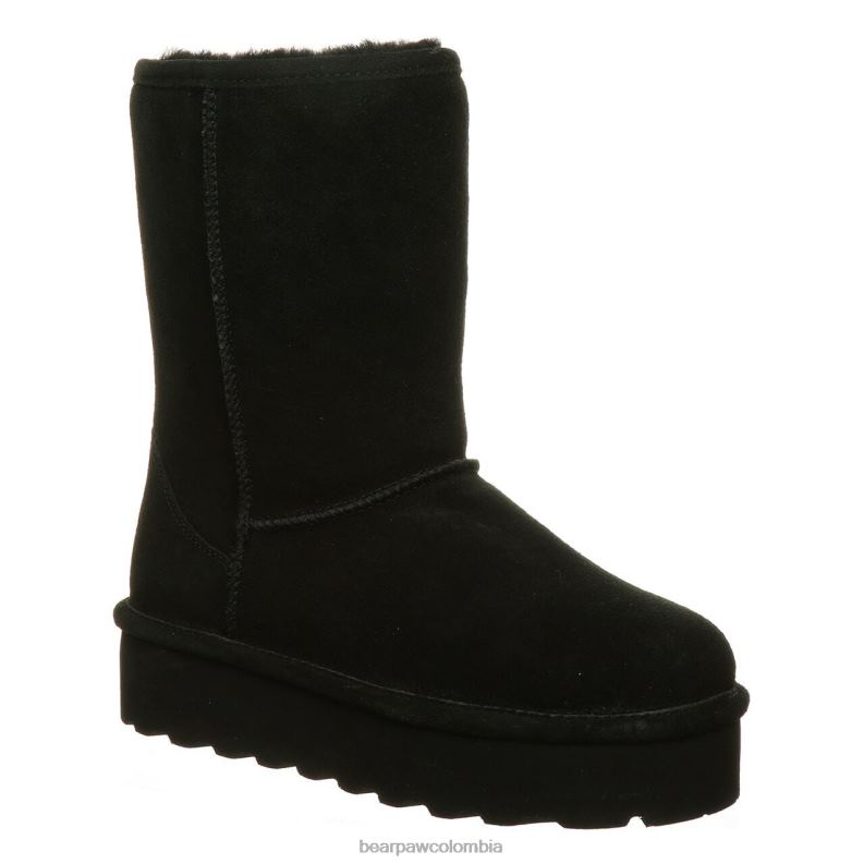 BEARPAW 8B2H213 botas negro mujer ella retro