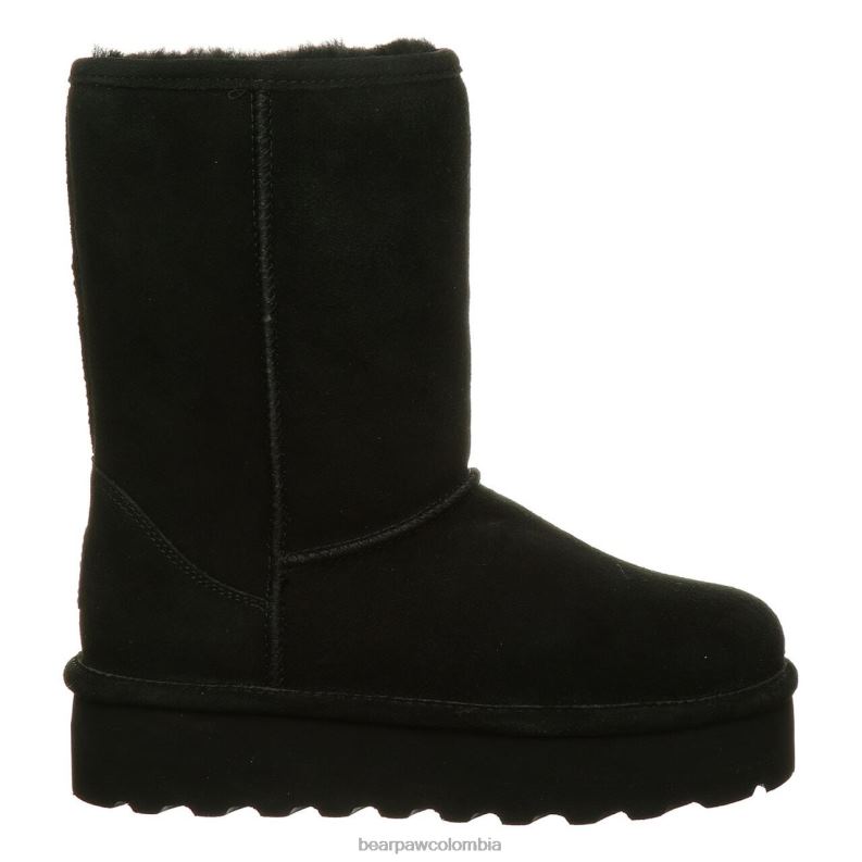 BEARPAW 8B2H213 botas negro mujer ella retro
