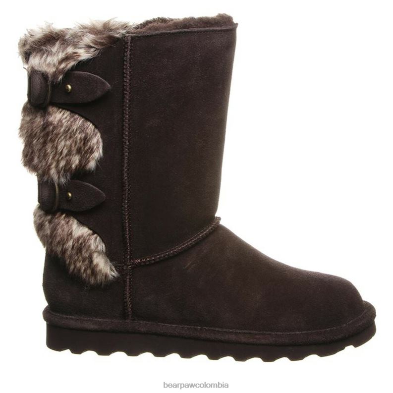 BEARPAW 8B2H214 botas chocolate mujer eloise ancho