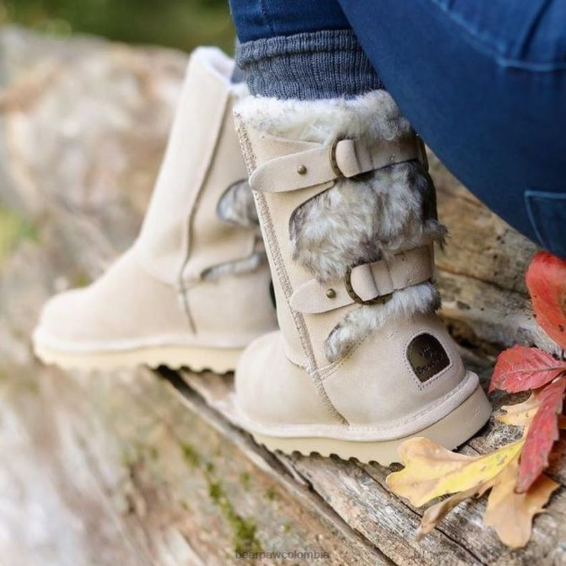 BEARPAW 8B2H215 botas avena mujer eloise ancho