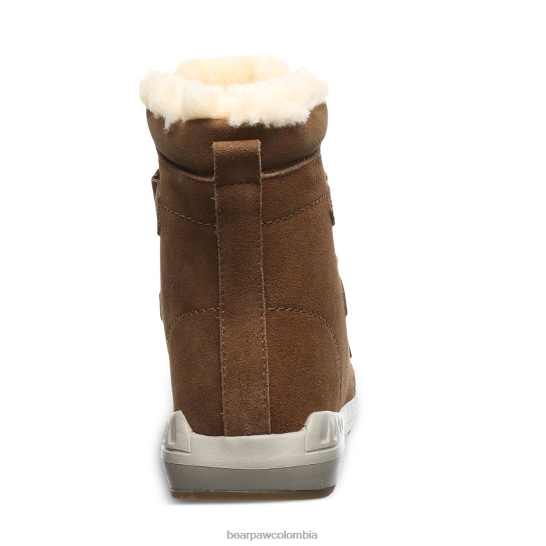 BEARPAW 8B2H21 botas nuez dura mujer tira
