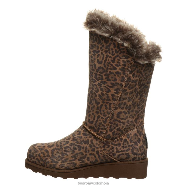 BEARPAW 8B2H227 botas leopardo mujer genevieve