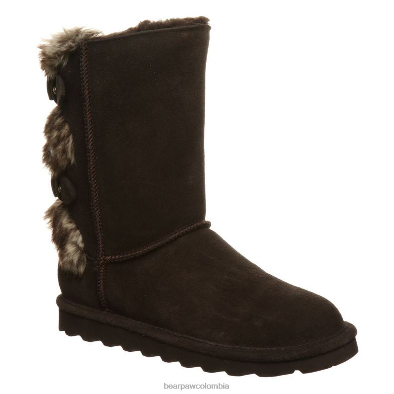 BEARPAW 8B2H230 botas chocolate mujer eloise