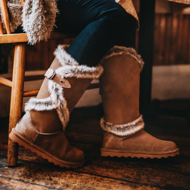 BEARPAW 8B2H232 botas nuez dura mujer sheila