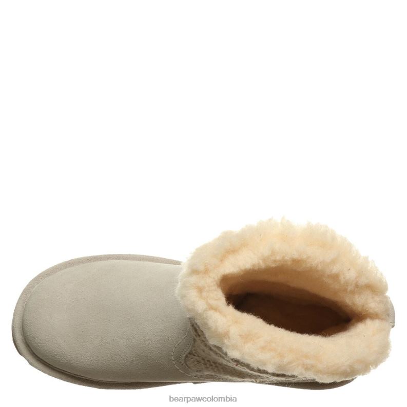 BEARPAW 8B2H235 botas blanco de invierno mujer Virginia