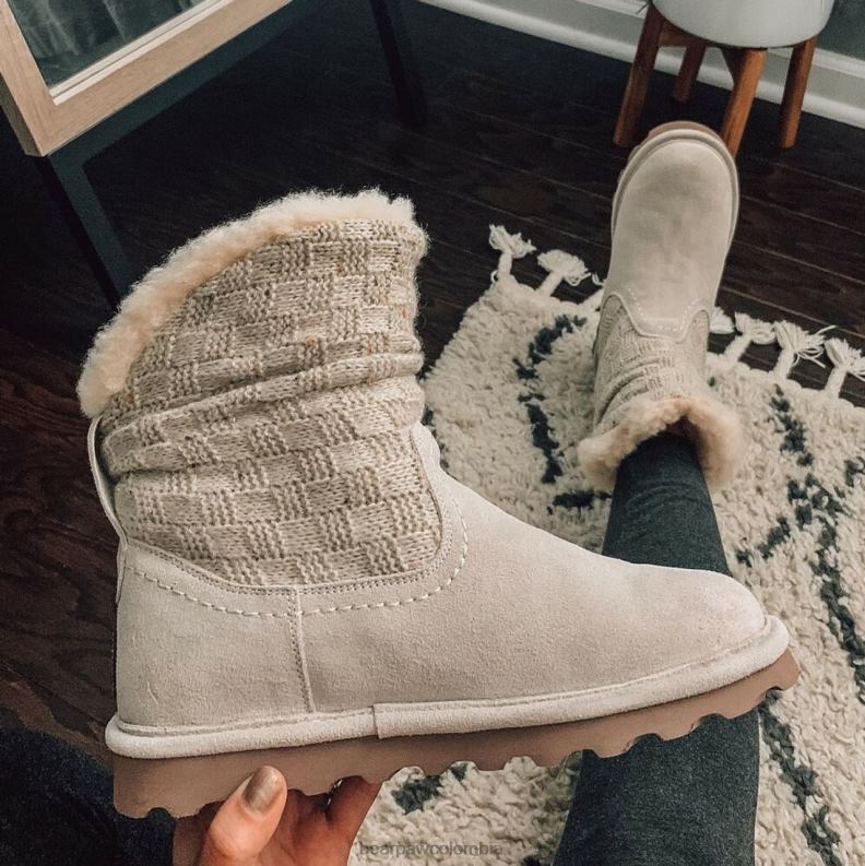 BEARPAW 8B2H235 botas blanco de invierno mujer Virginia