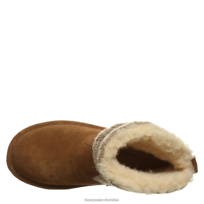 BEARPAW 8B2H236 botas nuez dura mujer Virginia