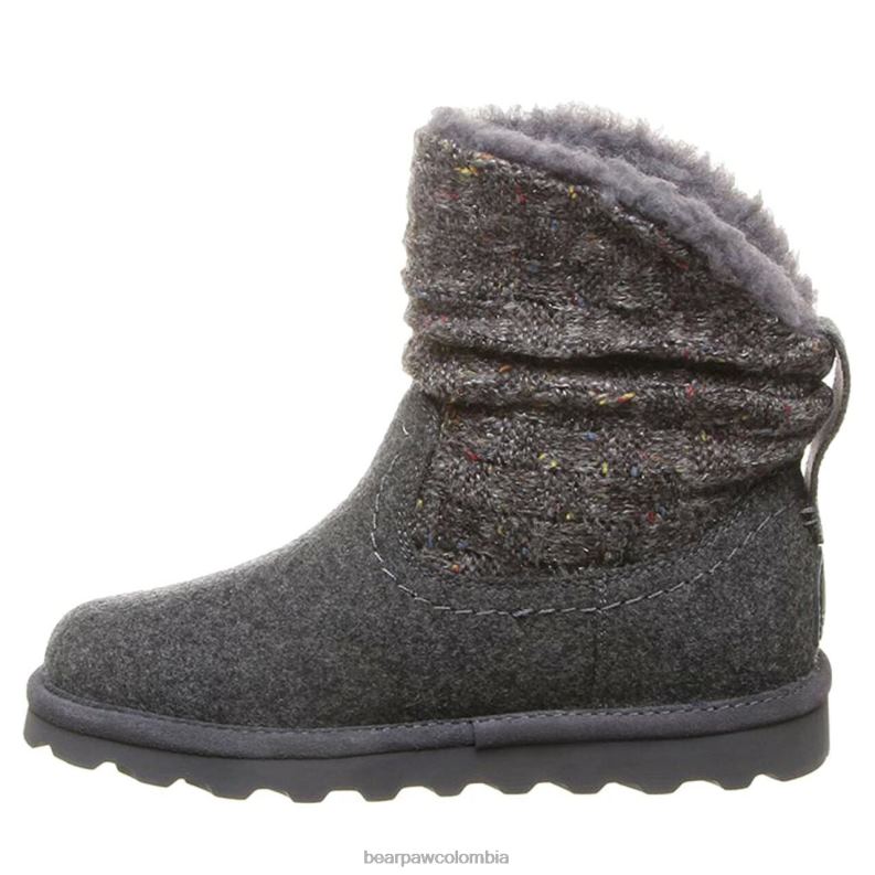 BEARPAW 8B2H237 botas gris mujer Virginia