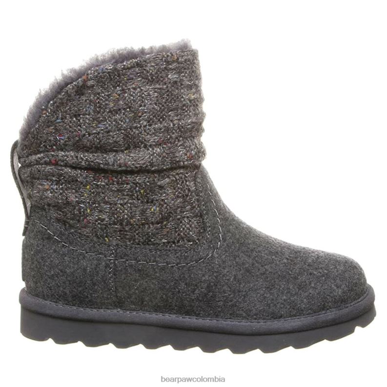 BEARPAW 8B2H237 botas gris mujer Virginia