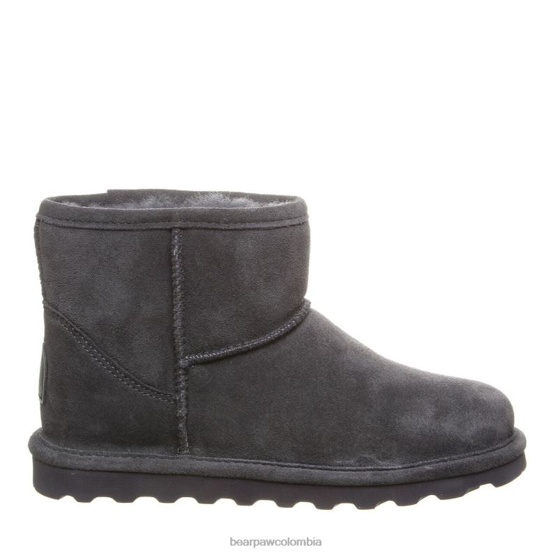 BEARPAW 8B2H239 botas carbón mujer alyssa