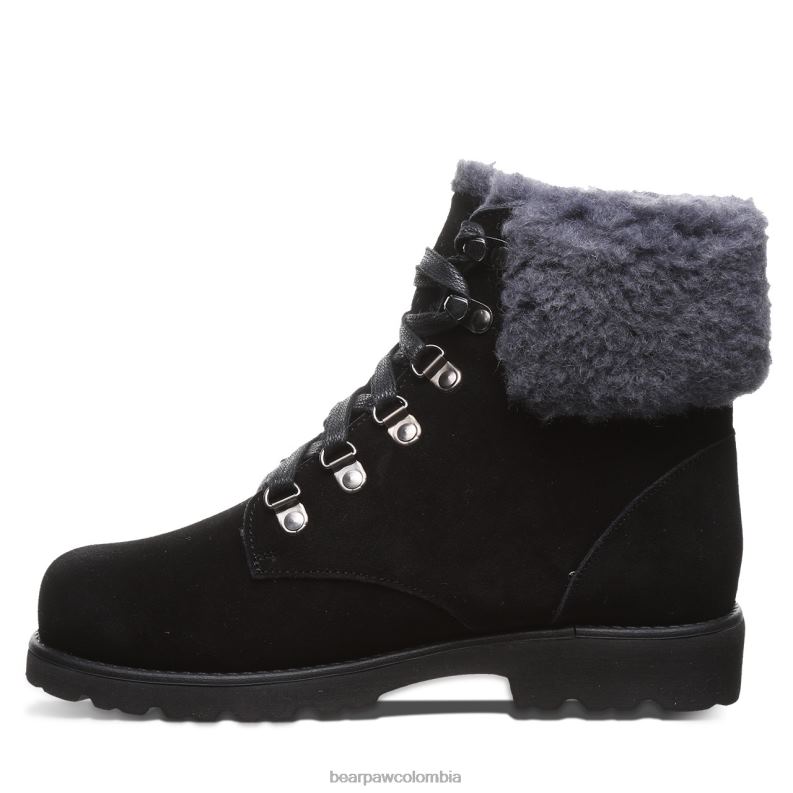 BEARPAW 8B2H23 botas negro/gris mujer sam