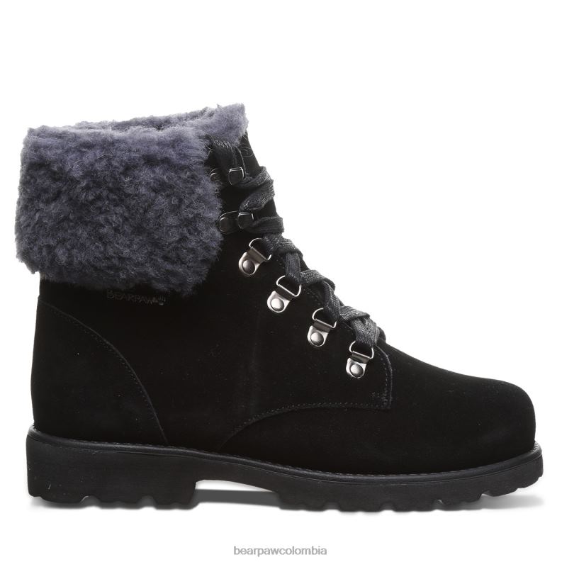 BEARPAW 8B2H23 botas negro/gris mujer sam