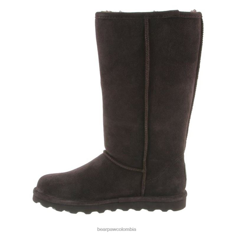 BEARPAW 8B2H241 botas chocolate mujer elle alto ancho