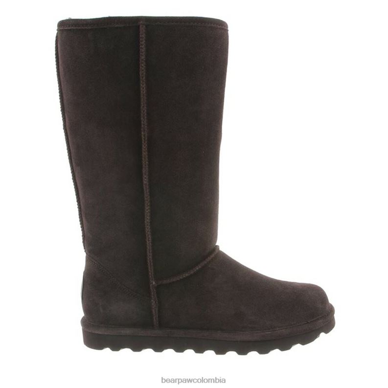 BEARPAW 8B2H241 botas chocolate mujer elle alto ancho
