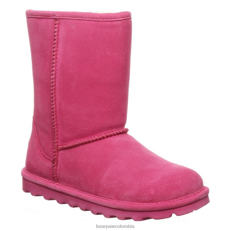BEARPAW 8B2H247 botas fiesta rosa mujer ella corta